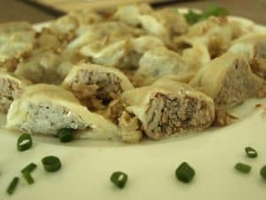 farsz do pierogów,pierogi ruskie, pierogi z mięsem, pierogi z kapustą i grzybami, pierogi z owocami, pierogi z farszem kurkowym