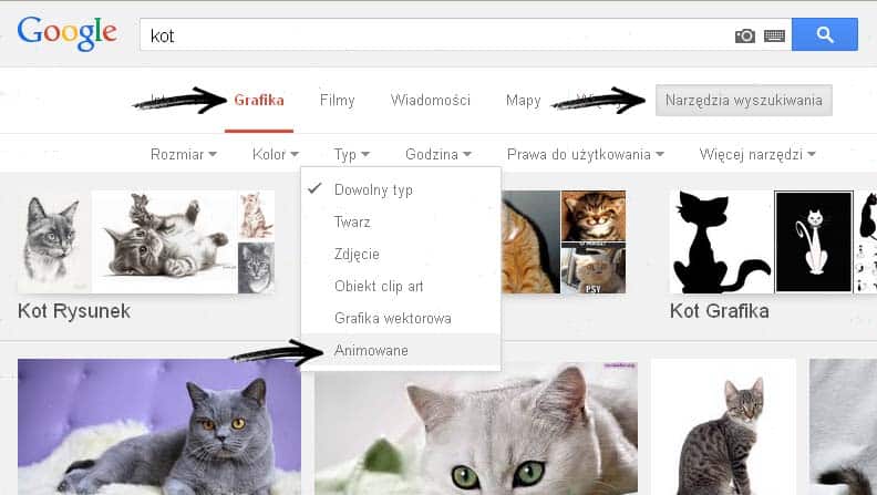Google - wyszukiwanie gifów google tips and tricks, google triki, google sztuczki, wyszukiwanie grafiki google, wyszukiwanie gifów w google, google przeliczanie jednostek, google kalkulator, gooogle pogoda, google czas lokalny, google arkanoid gra, google filmografia, google ukryte funkcje,
