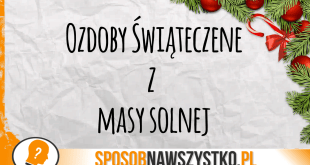 jak zrobic ozdoby swiateczne z masy solnej