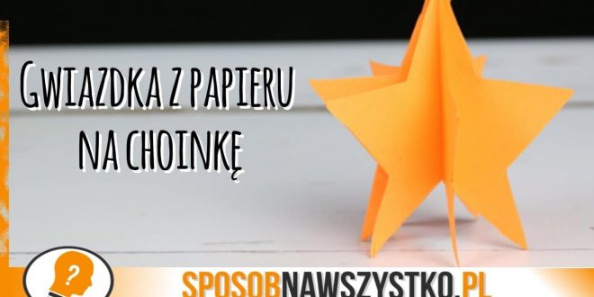 Ozdoby świąteczne z papieru