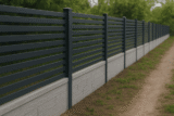 Płyty betonowe – trwała i estetyczna podmurówka, która wzmacnia każde ogrodzenie